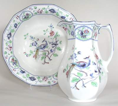 Ewer and Bowl c1920s